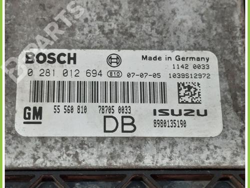 Engine control unit (ECU) OPEL ASTRA H Estate (A04) 1.7 CDTI (L35) | BP11370812M57 