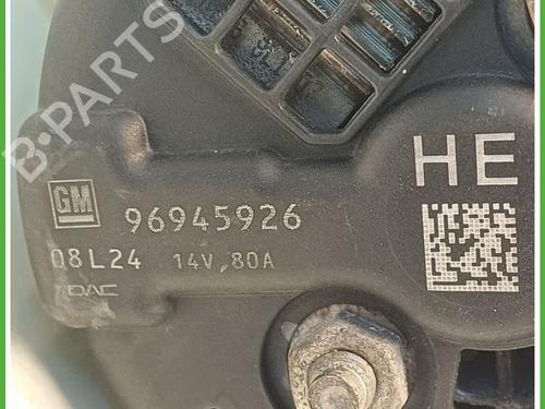 Alternator CHEVROLET AVEO / KALOS Hatchback (T250, T255) 1.2 | BP21835016M7 
