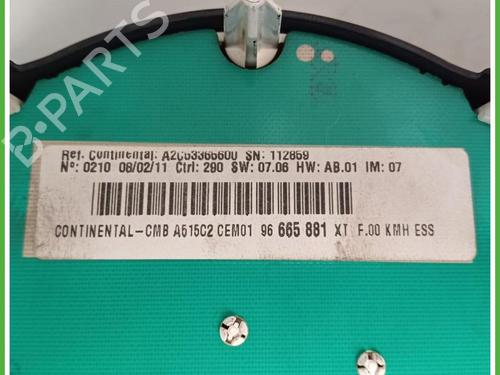 Instrument cluster CITROËN C3 II (SC_) 1.4 LPG | BP40145447C47 - Image 4