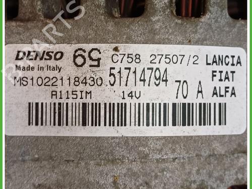 Alternator FIAT PANDA (169_) 1.2 (169.AXB11, 169.AXB1A) | BP16159946M7 