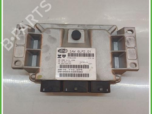 Used Engine control unit (ECU) PEUGEOT 307 (3A/C) 1.4 16V (88 hp) 16451049