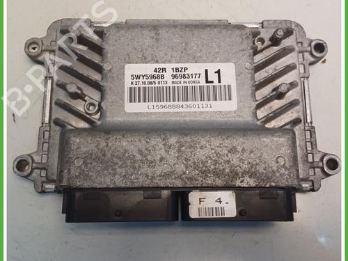Used Engine control unit (ECU) CHEVROLET AVEO / KALOS Hatchback (T250, T255) 1.2 (84 hp) 25437114