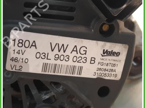 Alternator VW PASSAT B7 (362) 1.6 TDI | BP40073835M7 - Image 5