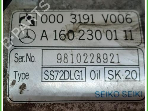 AC compressor SMART CITY-COUPE (450) 0.6 (S1CLA1, 450.341) | BP16008311M34 