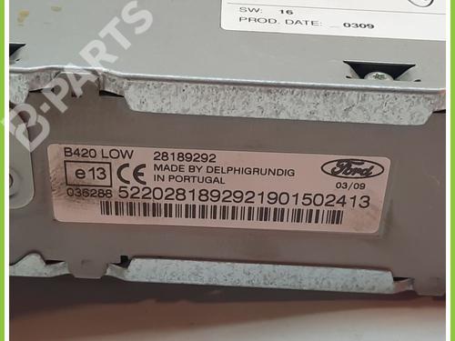 Radio FORD KA (RU8) 1.2 | BP11695935E6 
