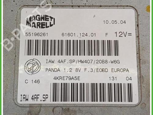 Engine control unit (ECU) FIAT PANDA (169_) 1.2 (169.AXB11, 169.AXB1A) | BP40141197M57 - Image 2
