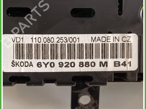 Instrument cluster SKODA FABIA I (6Y2) 1.2 | BP18900567C47 