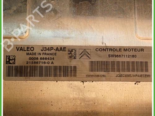 Engine control unit (ECU) PEUGEOT 206+ (2L_, 2M_) 1.1 | BP24035824M57 