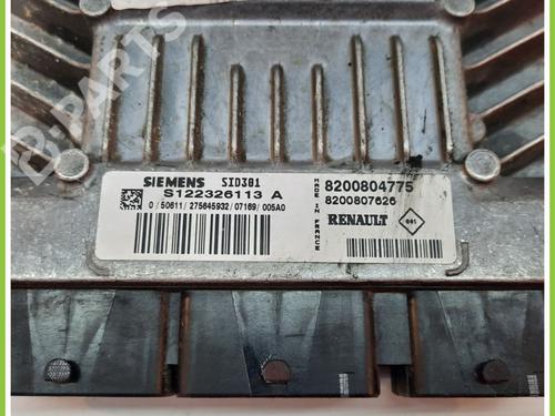 Engine control unit (ECU) RENAULT SCÉNIC II (JM0/1_) 1.5 dCi (JM1E, JM16) | BP11370841M57 