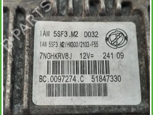 BP12214071M57 | Computer motormanagement FIAT GRANDE PUNTO (199_) 1.4 LPG BP12214071M57