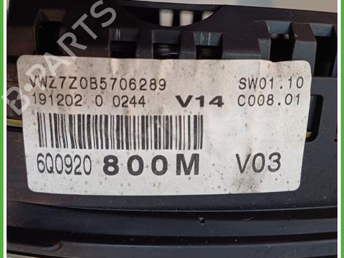 Instrument cluster VW POLO (9N_, 9A_) 1.4 TDI | BP16283585C47 