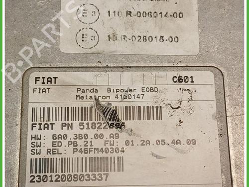 Engine control unit (ECU) FIAT PANDA (169_) 1.2 4x4 (169.AXB2A) | BP40145572M57 - Image 2