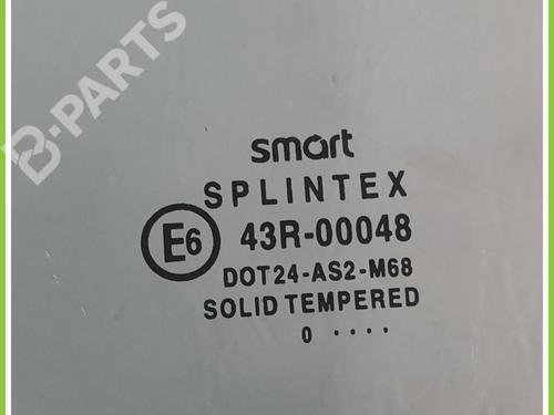 Front left door window SMART CITY-COUPE (450) 0.6 (S1CLA1, 450.341) | BP11722104C18 