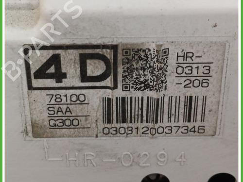 Instrument cluster HONDA JAZZ II (GD_, GE3, GE2) 1.2 i-DSI (GD5, GE2) | BP18328954C47 