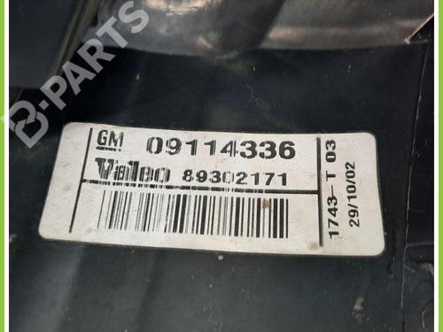Left taillight OPEL CORSA C (X01) 1.2 (F08, F68) | BP11721370C34 