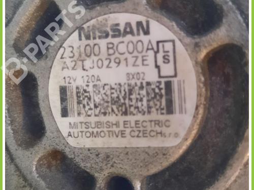 Alternator NISSAN QASHQAI / QASHQAI +2 I (J10, NJ10, JJ10E) 1.6 | BP11370078M7 