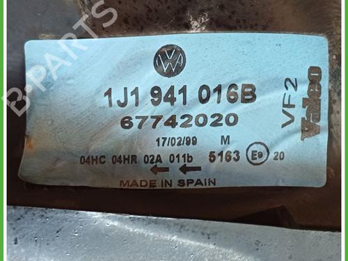 Right headlight VW GOLF IV (1J1) 1.4 16V | BP16340333C29 