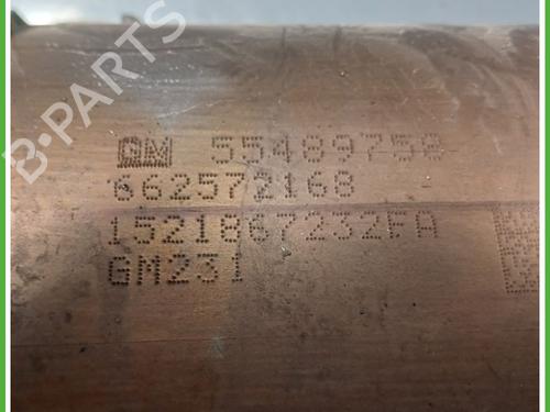 Catalyst OPEL ASTRA K (B16) 1.6 CDTi (68) | BP24607956M10 