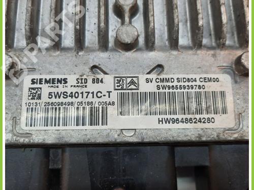 Engine control unit (ECU) PEUGEOT 1007 (KM_) 1.4 HDi | BP11370515M57 