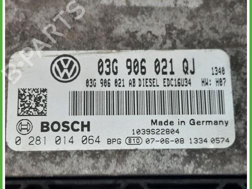 Engine control unit (ECU) VW GOLF V (1K1) 1.9 TDI | BP12214140M57 