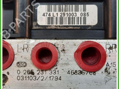 ABS pump FIAT PUNTO (188_) 1.2 60 (188.030, .050, .130, .150, .230, .250) | BP13364478M43 