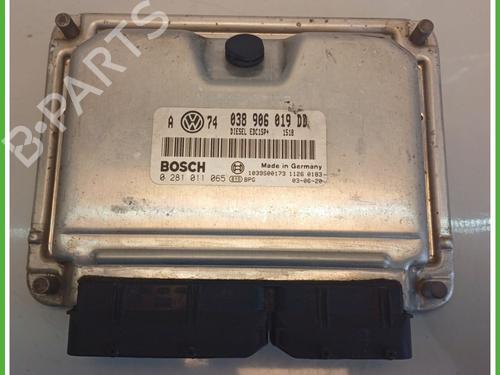 Used Engine control unit (ECU) VW GOLF IV (1J1) 1.9 TDI (101 hp) 27410074