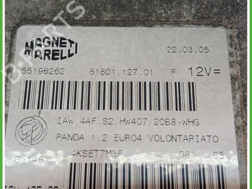 Engine control unit (ECU) FIAT PANDA (169_) 1.2 (169.AXB11, 169.AXB1A) | BP18417282M57 