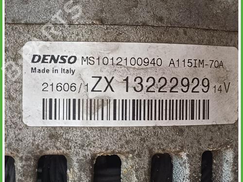 Alternator OPEL AGILA (A) (H00) 1.2 16V Twinport (F68) | BP17139680M7 