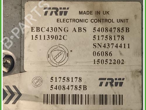 ABS pump LANCIA YPSILON (843_) 1.2 (843.AXA1A) | BP29966796M43