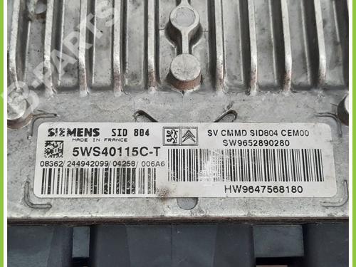 Engine control unit (ECU) CITROËN C2 (JM_) 1.4 HDi | BP11369605M57 