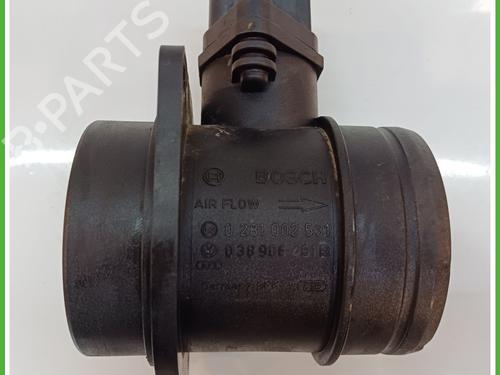Mass air flow sensor SEAT ALTEA (5P1) 1.9 TDI | BP18233863M95 