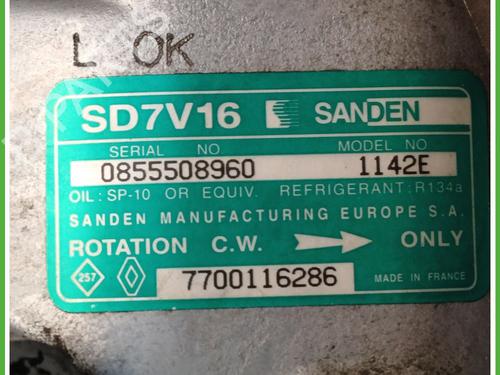 AC compressor VOLVO V40 Estate (645) 1.9 DI | BP26288651M34 