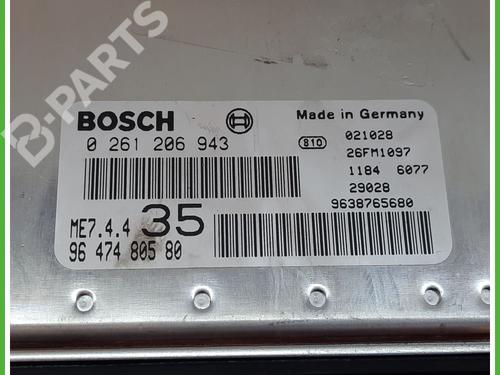 Engine control unit (ECU) PEUGEOT 307 SW (3H) 1.6 16V | BP11825800M57