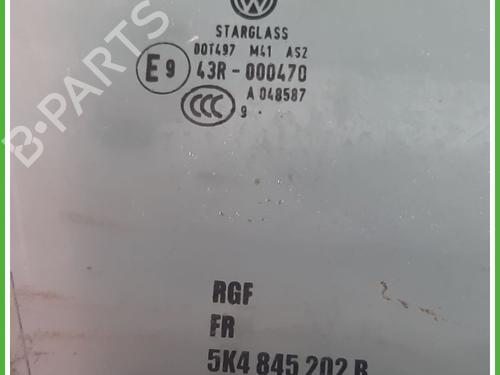 Rear right door window VW GOLF VI (5K1) 1.2 TSI | BP12588655C21 