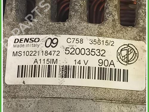 Alternator FIAT PUNTO (199_) 1.4 (199AXB1A, 199BXB1A, 199BXB11, 199AXB11) | BP40148338M7 - Image 4