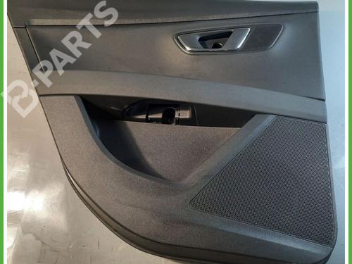 Left rear door panel SEAT LEON (5F1) 1.6 TDI (110 hp) 5F4867211ASI2