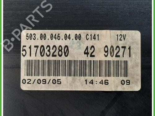 Instrument cluster FIAT PUNTO (188_) 1.3 JTD 16V | BP13356670C47 