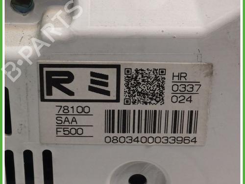 Instrument cluster HONDA JAZZ II (GD_, GE3, GE2) 1.3 iDSi (GD1) | BP22215136C47