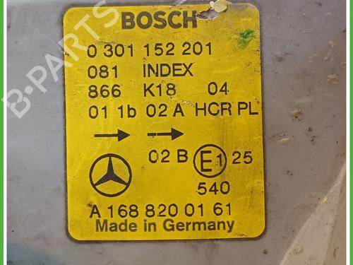Right headlight MERCEDES-BENZ A-CLASS (W168) A 170 CDI (168.008) | BP19790084C29 