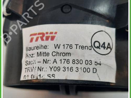 Air vent MERCEDES-BENZ A-CLASS (W176) A 180 CDI / d (176.012) | BP13709200I21 