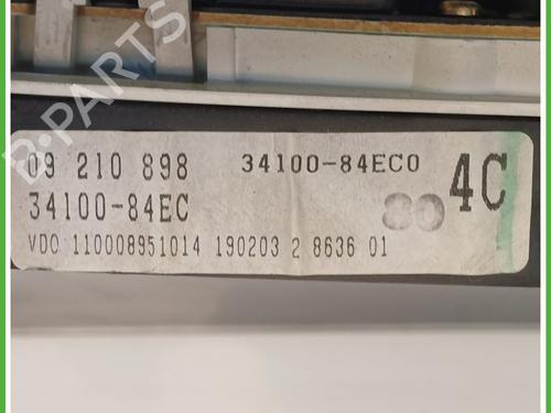 Instrument cluster OPEL AGILA (A) (H00) 1.2 16V (F68) | BP27584125C47 