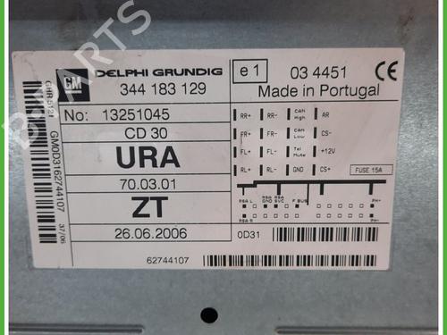 Radio OPEL ASTRA H (A04) 1.4 (L48) | BP15382077E6 