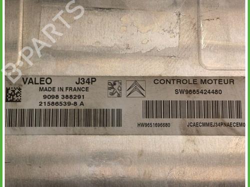 Engine control unit (ECU) PEUGEOT 207 Saloon 1.4 Flex | BP25937628M57 