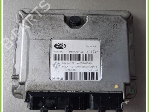 Used Engine control unit (ECU) FIAT PANDA (169_) 1.2 (169.AXB11, 169.AXB1A) (60 hp) 13319255