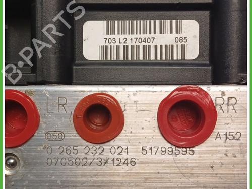 ABS pump FIAT PANDA (169_) 1.3 D Multijet (169.AXC1A) | BP21259881M43 
