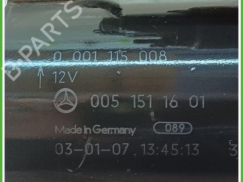 Startmotor MERCEDES-BENZ A-CLASS (W168) A 170 CDI (168.009, 168.109) | BP16940737M8 