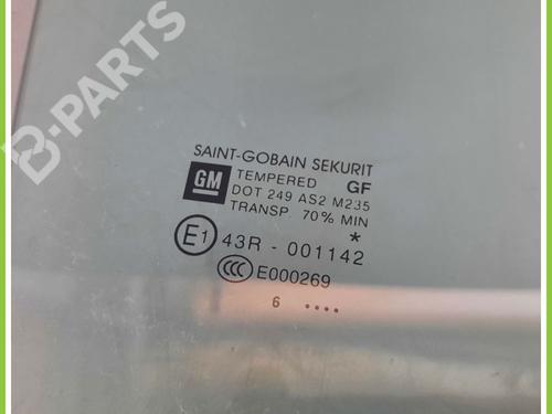 Rear right door window OPEL CORSA D (S07) 1.2 (L08, L68) | BP11722184C21 
