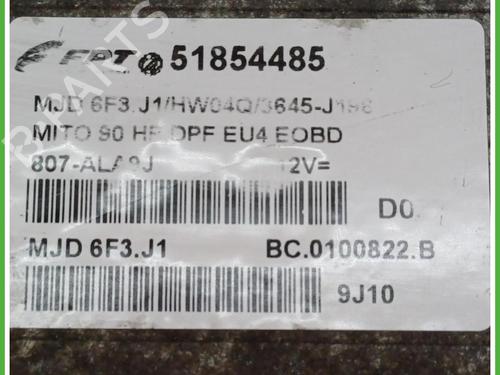 Engine control unit (ECU) ALFA ROMEO MITO (955_) 1.3 MultiJet (955AXH1B, 955AXT1A) | BP40141878M57 - Image 2