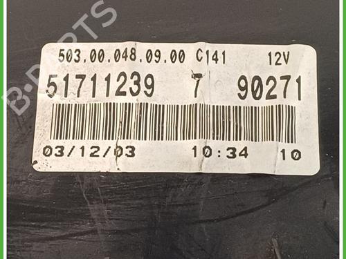 Instrument cluster FIAT PANDA (169_) 1.2 (169.AXB11, 169.AXB1A) | BP23332090C47