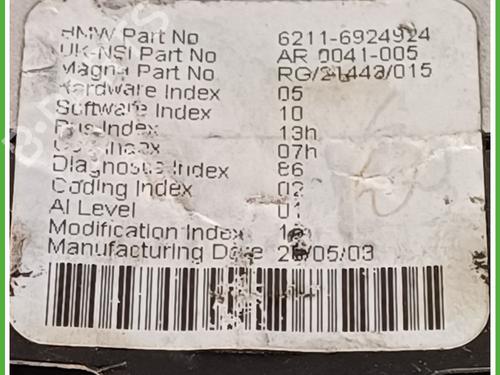Instrument cluster MINI MINI (R50, R53) Cooper | BP24850335C47 